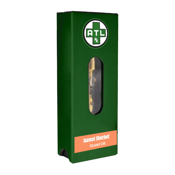 ATLRx Sunset Sherbet Quad Oil+THCp Disposable Vape – 1 Gram